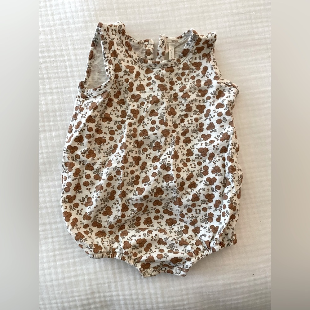 Rylee & Cru Floral Bubble Romper! Size 12-18 months